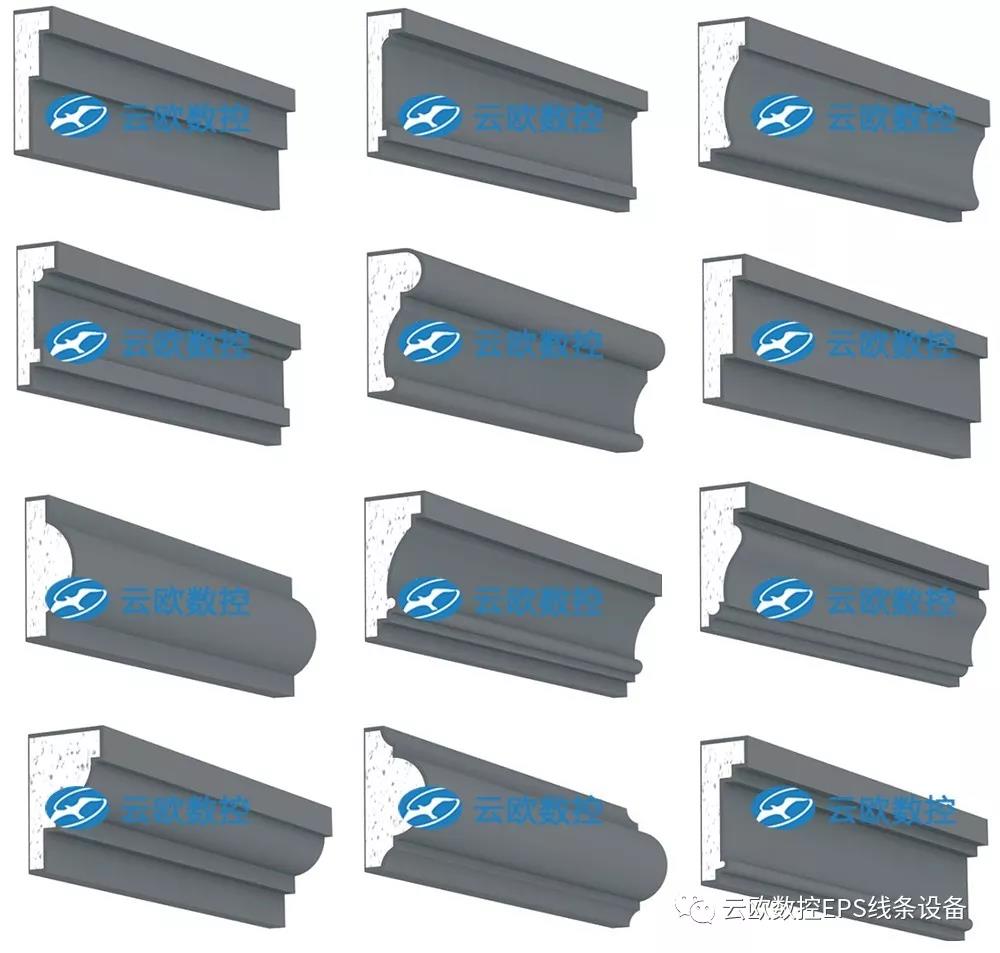 eps装饰线条网格布自动包裹机